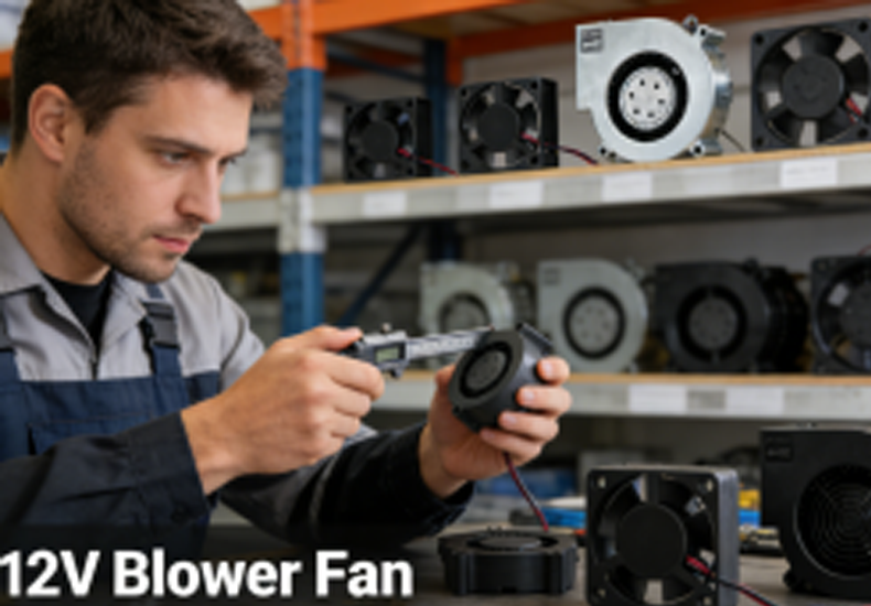 12V Blower Fan Selection Guide: Current, RPM, Noise, and Static Pressure Explained