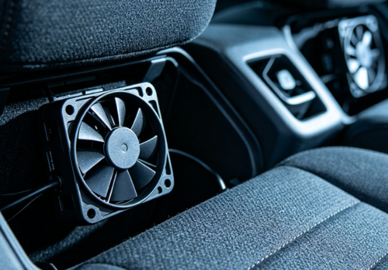 Custom Car Seat Cooling Fan for Automotive Applications