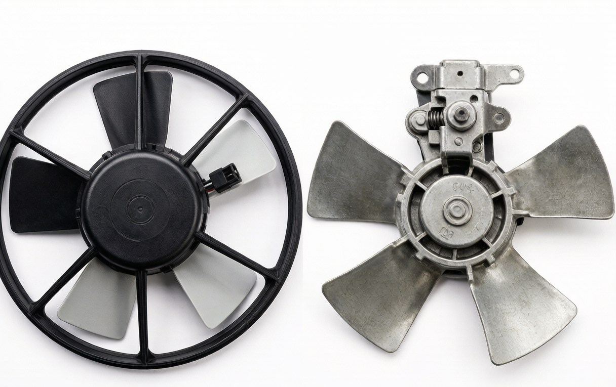 electric radiator fan vs mechanical radiator fan comparison