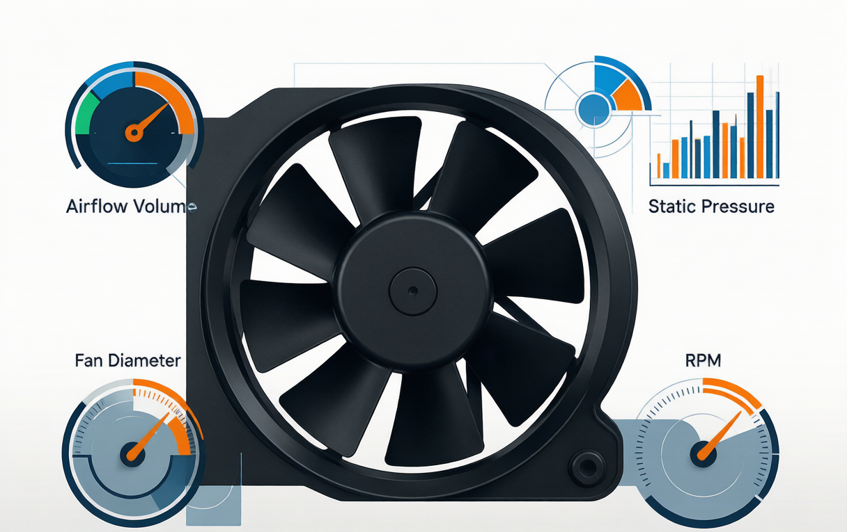 factors affecting radiator fan cooling performance
