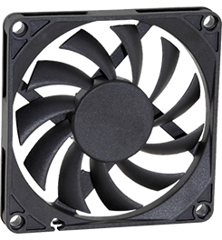 DC8010 80x80x10mm Low-Profile DC Fan