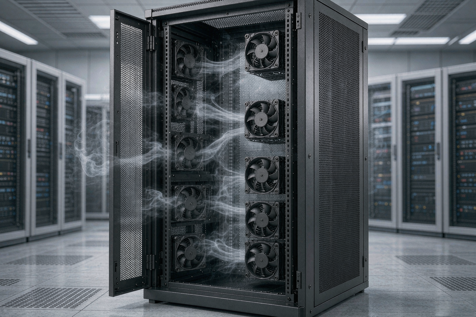 Server Rack Cooling: How Much Airflow Does a Rack Need?