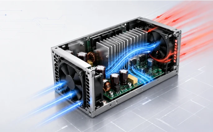 Compact Power Module Cooling Solution Power Supply-Compact Power Module Cooling Solution.webp